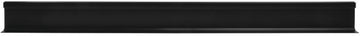 Divider Black T Shape for Parsley Runner Without Aluminum Support Plastic - 30" L x 2 1/2 H