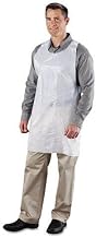 RPP Poly Apron, White, 24w x 42l, 1000/Carton (DA2442)