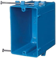 Carlon B122A-UPC Switch/Outlet Box, 1-Gang, Depth: 3-1/2", Nail-On, Non-Metallic