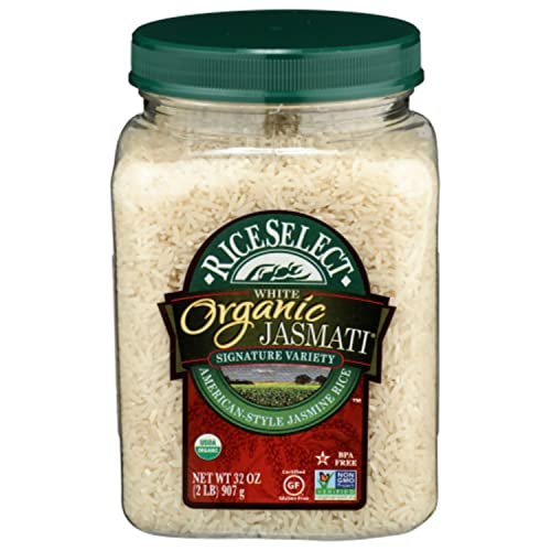 RiceSelect 32 Ounce (Pack of 4) / Organic Jasmati / 4 White
