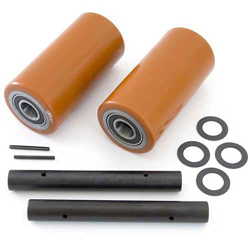 GPS Load Wheel Kit for Electric Pallet Truck - Fits Crown by GPS - Generic Parts Service – 8"L x 6"W x 4"H, Polyurethane, ch, Model GWK-PE4000-LW