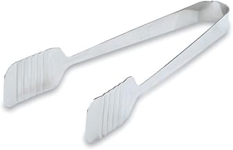 Mirror Finish S/S Tender-Touch Pastry Tong, 9-1/4"