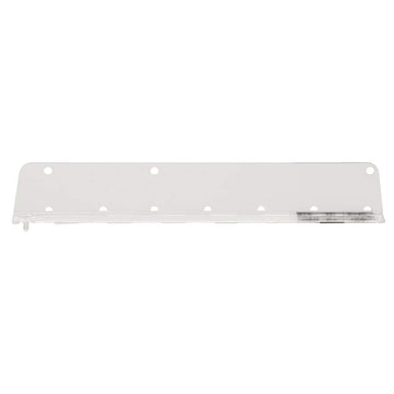 Sliding Pin Shelf Divider by Retail Resource – Polycarbonate, Clear, Model DIVT214CLRMP-10