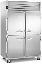 Traulsen G-Series G20015P Solid Door 2-Section Pass-Thru Refrigerator