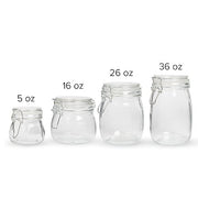 American Metalcraft 1 Count (Pack of 1) / Clear / 16.0 fluid_ounces Decorative Jars