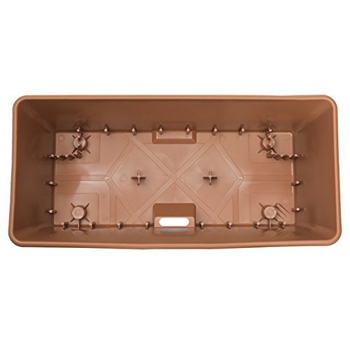 ® Container Gardening System - Terra by EarthBox – 29 inches L x 13.5 inches W x 11 inches H, 3 gallons, Plastic, Terra, Model 80205