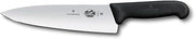 Victorinox Fibrox Pro 8 Inch Chef’s Knife, Dishwasher Safe, Black