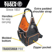 KLEIN TOOLS 8-Inch Tote / 1 Tool Bags