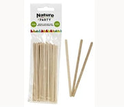 PacknWood 8NPSPATB11 4.33 in. Wooden Coffee Stirrer with Rounded End - 1200 Piece