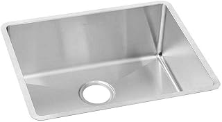 Elkay ECTRU21179T Crosstown 18 Gauge Stainless Steel 22-1/2" x 18-1/2" x 9" Single Bowl Undermount Sink