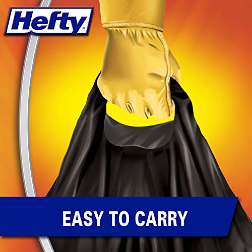 Hefty 26 Count (Pack of 1) / Black / 42 Gallon - 26 Count Trash Bags