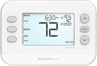 Honeywell Home TH2320WF4010/U S200 FocusPRO Smart Thermostat, 3Heat/2Cool