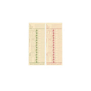 E2 Time Cards - Double-Sided by Lathem – Pack of 1000, Model 375-036