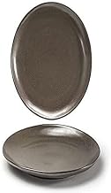 Front Of The House FOH DOS029ESP22 Kiln Mocha 11 Round Plate - 6 / CS