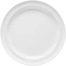 GET DP-505-W Supermel Bread & Butter Plates, 5.5" Diameter Melamine Plates, White, Case of 4 Dozen