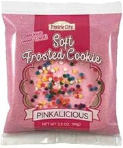 Prairie City Bakery Individually Wrapped Pinkalicious Soft Frosted Cookie, 3.5 Ounce -- 60 per case.
