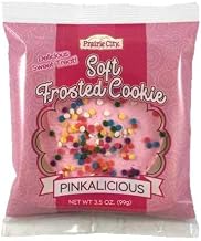 Prairie City Bakery Individually Wrapped Pinkalicious Soft Frosted Cookie, 3.5 Ounce -- 60 per case.