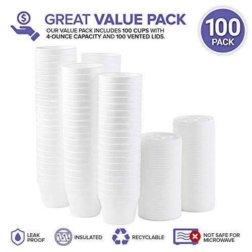 Stock Your Home 8 Oz - 100 Count / White / Compact Bowls