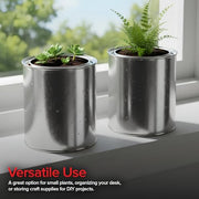 Stock Your Home 2 Pack / Silver / 1.0 quarts Paint Buckets