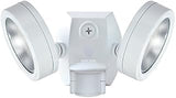 RAB Lighting LED Security Floodlight 26W - 2702 Lumens - 4000K Color - 60,000 Hrs Lifespan - 180 Motion Sensor - Wet Location Rated - High CRI - Energy-Efficient Outdoor Lighting - 120V