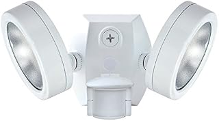 RAB Lighting LED Security Floodlight 26W - 2702 Lumens - 4000K Color - 60,000 Hrs Lifespan - 180 Motion Sensor - Wet Location Rated - High CRI - Energy-Efficient Outdoor Lighting - 120V