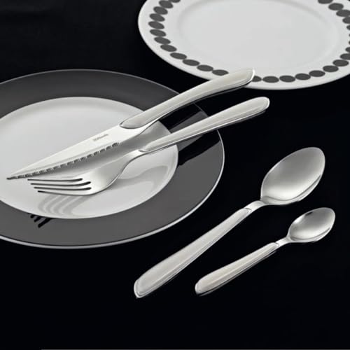 Amefa 16 Piece Cutlery Set for 4 People / White / Modern Flatware Sets