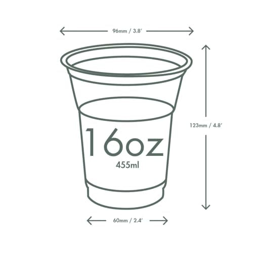 Vegware 16oz / Cup / Clear Cups