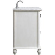 Elegant Decor 36" - Single / White / Contemporary Funnels