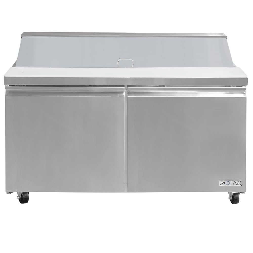 60 1/5" Sandwich/Salad Prep Table w/Refrigerated Base by MOTAK – 65.35x34.65x45.67, In Description, Check Images, Model MST-60-X