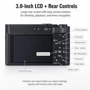 Panasonic Black / Compact / 1 Point & Shoot Digital Cameras