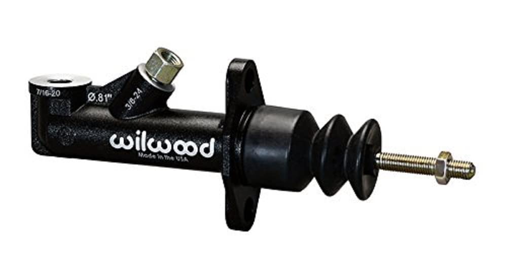 260-15092 Master Cylinder by Wilwood – Stock, Aluminum, Black, Model W64-26015092