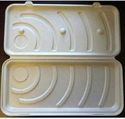 World Centric Compostable Unbleached Plant Fiber Pizza Box, 13 inch -- 200 per case.
