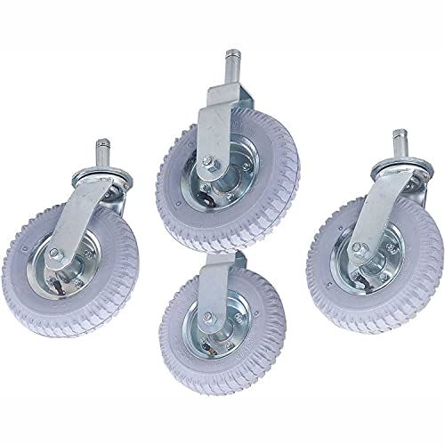 Nexel Stem Casters by Global Industrial – Gray, Model 585183A