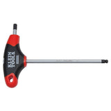 7/32-Inch Ball End Hex Key with Journeyman T-Handle by KLEIN TOOLS – 1 Count (Pack of 1), Aluminum, Black,blue, Model JTH6E12BE