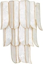 Cartagena 3 Light WALL Sconce 12.75 in. Vintage Gold Leaf