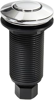 Krowne Home 19-410C Garbage Disposal Air Switch, Chrome Finish