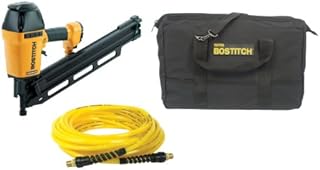 Bostitch Plastic Collated Framing Nailer with Free Bag and Hose