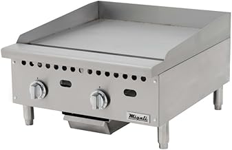 Migali C-G24T 24″ Wide Thermostatic Griddle