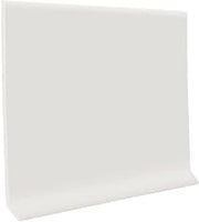Pinnacle Rubber Cove Base 4"X1/8"X48" - White