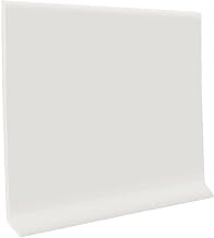 Pinnacle Rubber Cove Base 4"X1/8"X48" - White