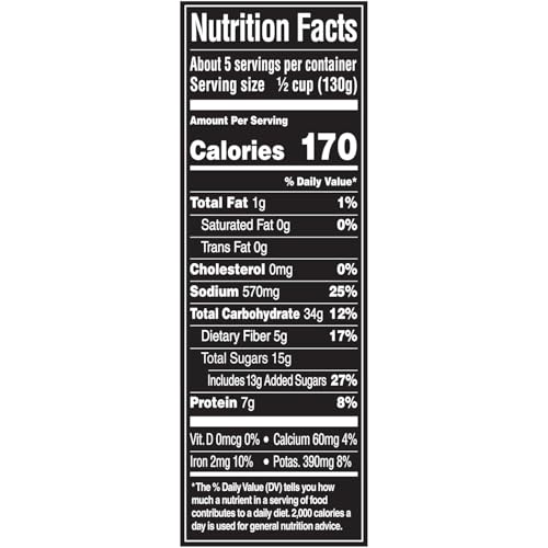 Bush's Best Smokehouse Tradition / 22 Ounce (Pack of 24) / 24 Baked Beans