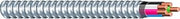 Southwire 55275702 12/4 AWG Copper THHN Wire, Black/White/Red/Blue, 1000 ft Reel Steel Armored Cable