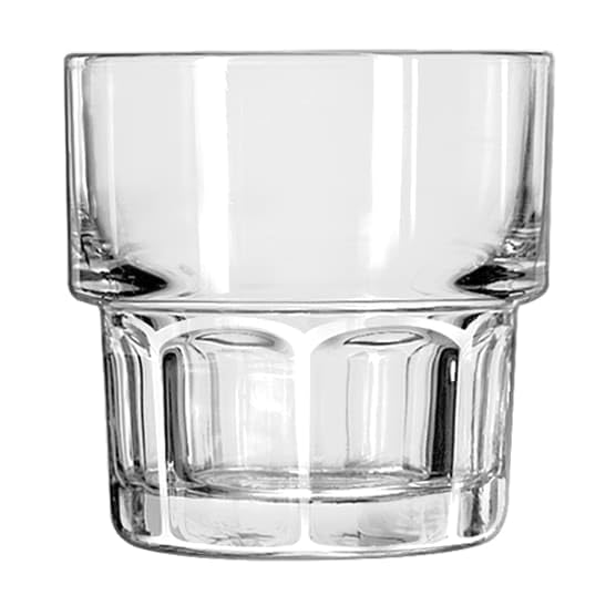 15661 Gibraltar Stackable Rocks by Libbey – S, 7.0 fluid_ounces, Glass, Clear, Pack of 36