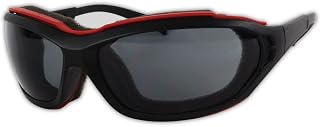 MAGID Y85 Gemstone Onyx Protective Glasses with Black Frame and Gray Lens