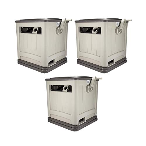 Suncast 3 / Light Taupe With Mocha Accents / Contemporary Reels