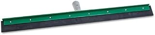 UNGER AquaDozer Heavy-Duty Squeegee, Black Rubber, Straight, 24" Wide Blade