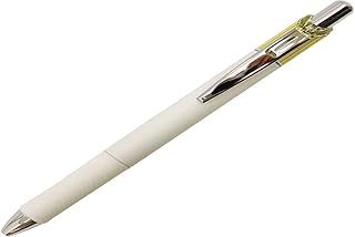 Pentel EnerGel Clena Retractable Liquid Gel Pen, Micro Fine Point 0.5mm Needle Tip, Black Ink, Mimosa Yellow Body (BLN75LG-A)