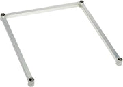 Global Industrial Three-Sided Frame, Poly-Z-Brite, 24"x24"