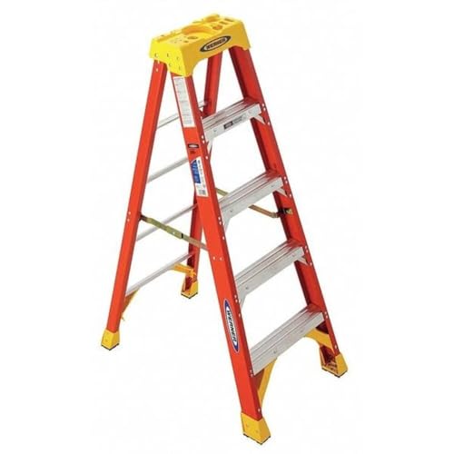 Werner 1 / 5 feet / Orange Step Ladders