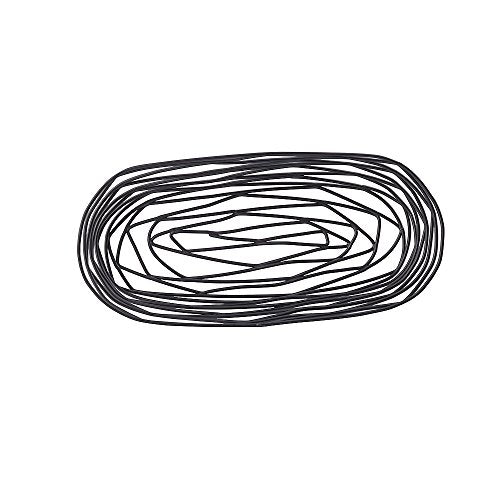 Tablecraft 9 inches x 4 inches x 2 inches / Black / Modern Bread & Serving Baskets